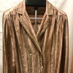 Christian Dior silk blouse